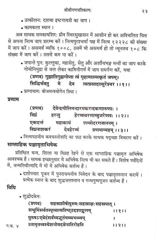 Shri Shriganapatikalpa (NSG 24)